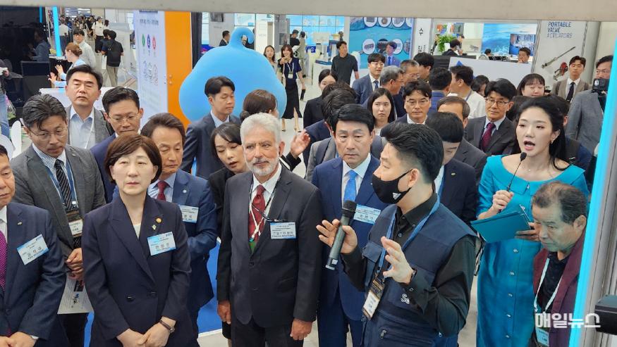 제45회 국제환경산업기술·그린에너지전(ENVEX 2024)에 참가 한다. (사진 : 수도권매립지관리공사) SL공사 ENVEX참가 사진-3.jpg