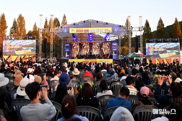12일 인천대공원에서 열린 '제60회 시민의 날 기념식'에 앞서 시민문화예술제 공연이 열리고 있다.0.JPG