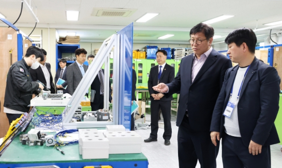 도성훈 인천광역시교육감,인천기능경기대회 출전 학생 격려