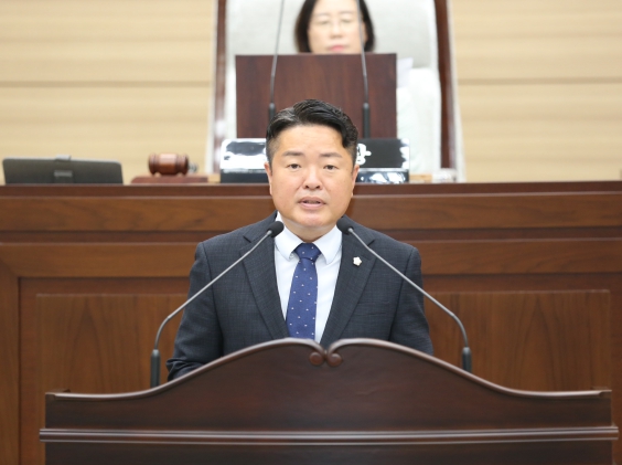 인천 서구의회 김원진·박용갑·김남원·백슬기 의원, 제261회 임시회 제1차 본회의에서 의정자유발언 실시