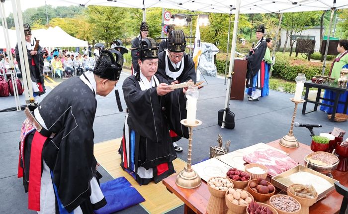 미추홀구, 인천시민의 안녕과 풍요를 기원하는 원도사제 지내