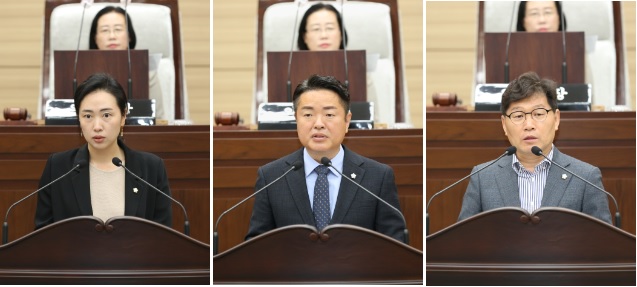 인천 서구의회 서지영·김남원·박용갑 의원