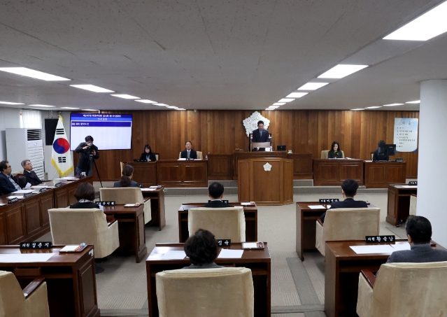 2024년 새해 첫 임시회