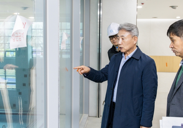 윤환 계양구청장, 관내 공공체육시설 현장 방문