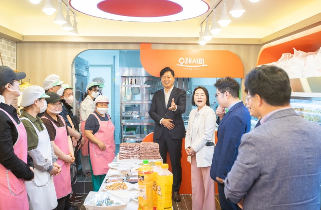 서구지역자활센터 엄마찬스 반찬사업단 개점