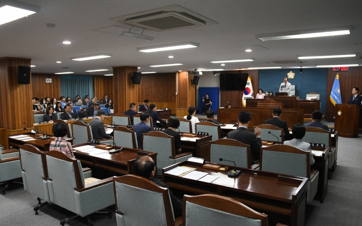 미추홀구의회, 제280회 정례회 개회