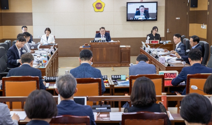 인천시의회 교육위원회, 의원발의 조례안 8건 원안 가결