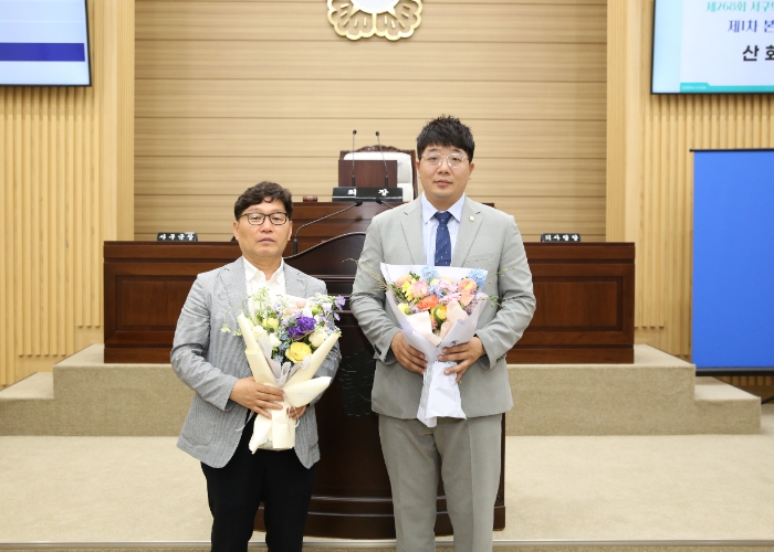 의장 송승환, 부의장 박용갑 의원