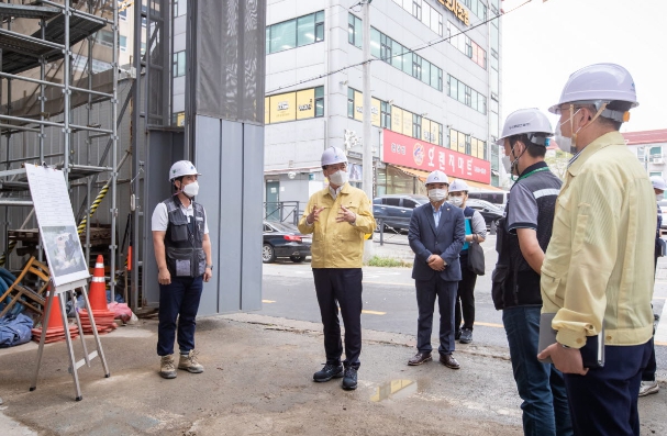 인천 서구, 폭염 대비 건축공사 현장 특별점검