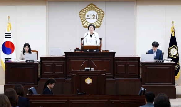부평구의회 제262회 정례회 폐회