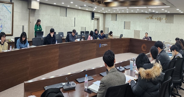 세외수입 맞춤형 실무편람 제작을 위한 실무 TF 회의 사진
