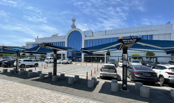 인천항 연안여객터미널 그늘막 운영