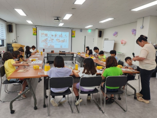 동구 송림1동 지역사회보장협의체, 오감과학놀이 행사
