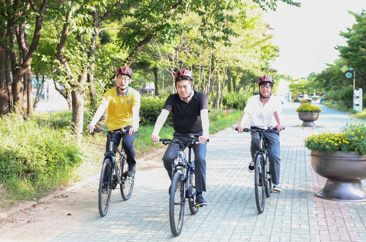 영종국제도시 자전거도로 현장점검