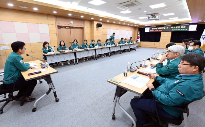 부평구, 2024년 을지연습 전시 주요현안 토의 개최