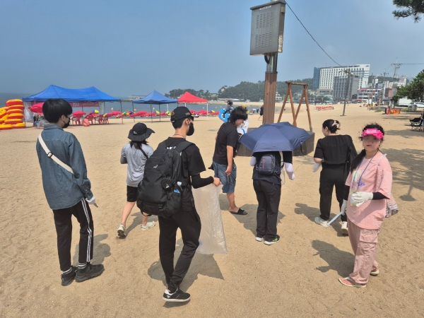 계양구청소년수련관, 해변 플로깅(비치코밍) 성료