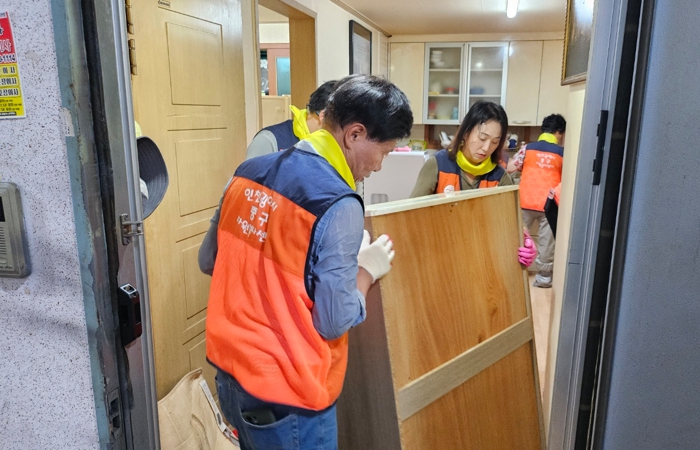 인천중구자원봉사센터, 정리수납봉사단 활동 전개