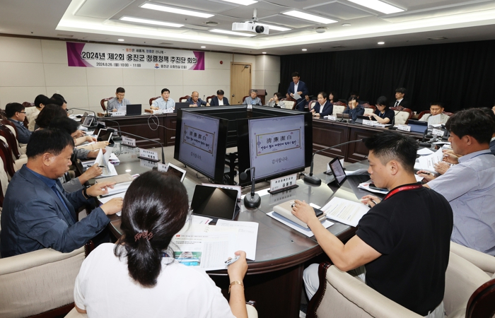 옹진은 새롭게! 청렴은 신나게! 2024년 제2회 옹진군 청렴정책 추진단 회의개최