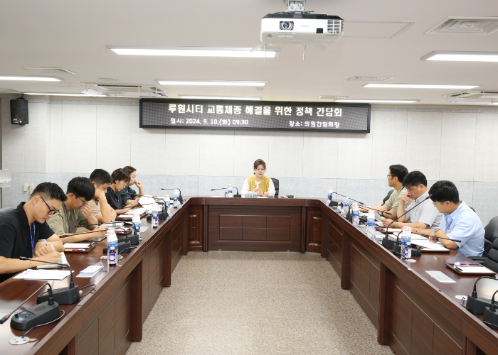 김미연 인천 서구의원, 루원시티 교통체증 해결 대책 마련 및 환경·교통영향평가 재실시 주문